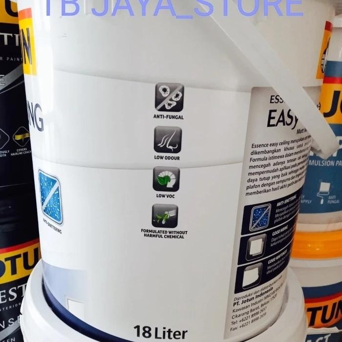 JOTUN ESSENCE EASY CEILING 18L CAT PLAFON JOTUN EASY CEILING WHITE