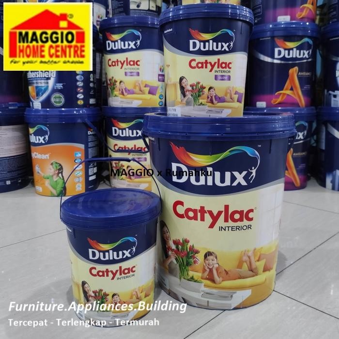 CAT TEMBOK DULUX - CAT TEMBOK INTERIOR - CAT INTERIOR - CATYLAC 5KG - DULUX