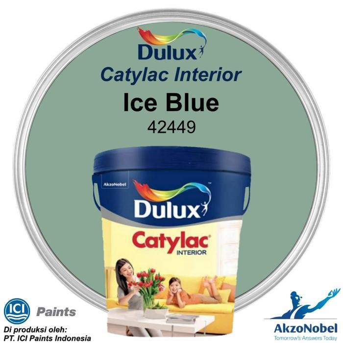 CAT DULUX CATYLAC INTERIOR 5 KG - ICE BLUE 42449