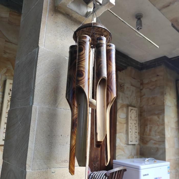 LONCENG BAMBU/LONCENG ANGIN BAMBU/GANTUNGAN BAMBU/KLINTINGAN MOTIF