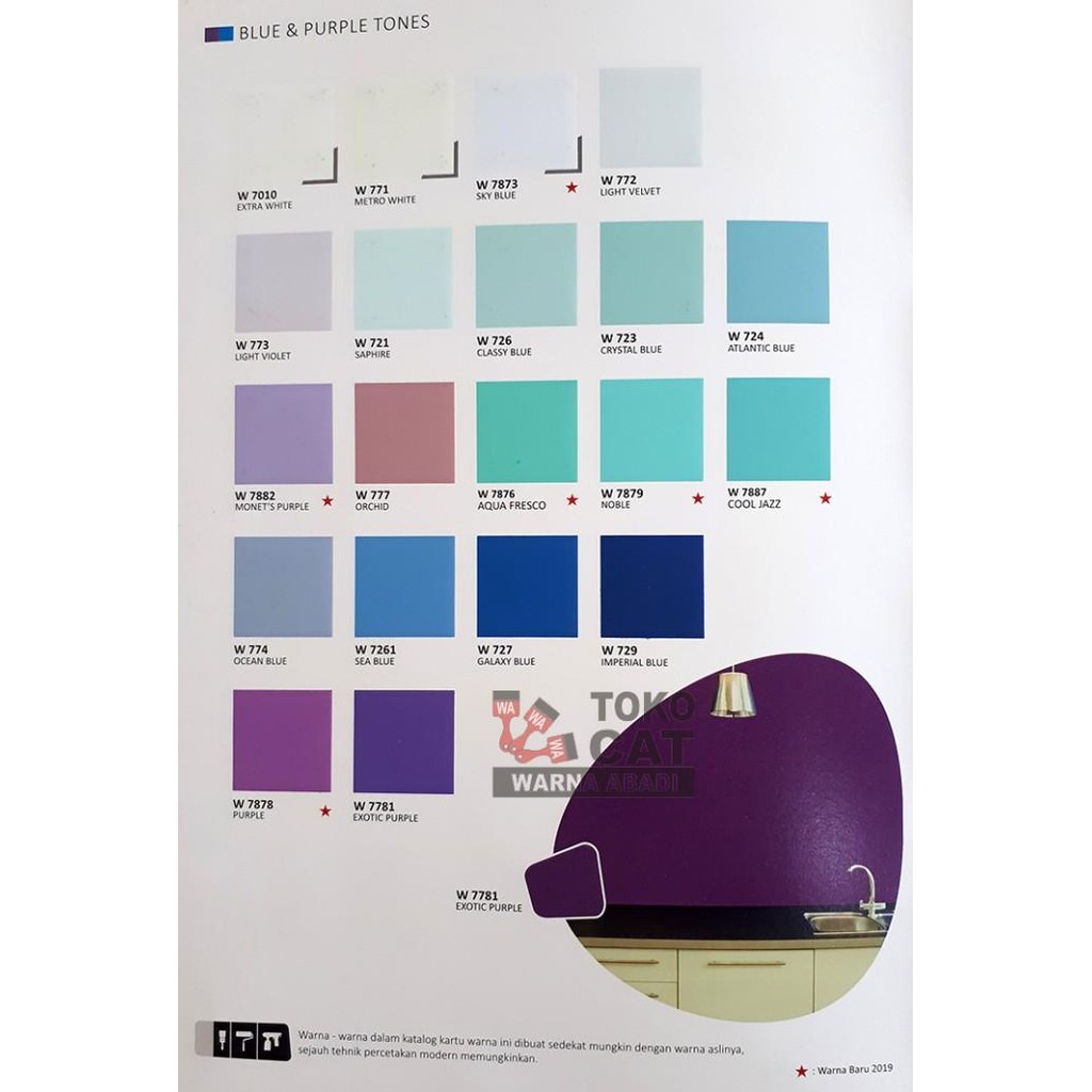 CAT TEMBOK WELDON 25 KG