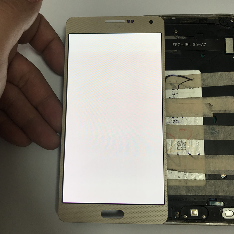 Tested A700 Lcd Screen For Samsung Galaxy A7 2015 A700 A7000 A700H Lcd Display Touch Screen