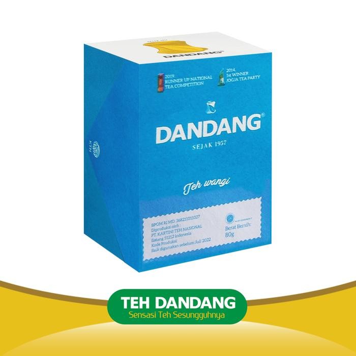 

Teh Dandang Biru 80 Gr - Teh Tubruk - 1 Slop Isi 5 Box 80Gr