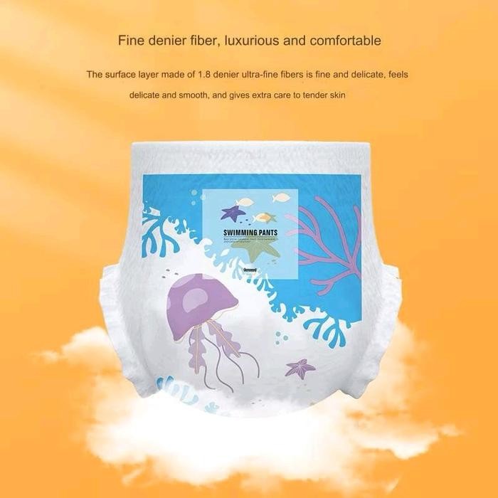(Expert) UBER Premium Popok Renang Bayi Balita Swimpants Sekali Pakai Celana Renang Anak Anti Air