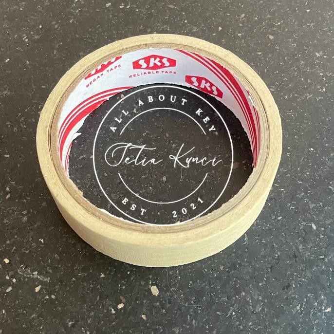 

TERLARIS! Lakban Kertas Masking Tape SKS 1" Inch 2,5 cm