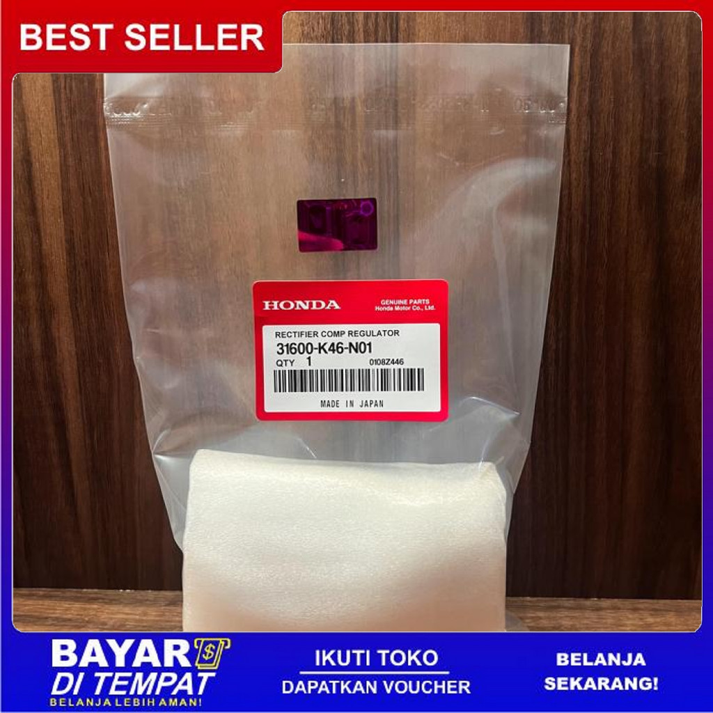 FREE ONGKIR KIPROK REGULATOR VARIO 110 LED ESP / KIPROK VARIO 110 FI PERTAMA K46 ORIGINAL HONDA