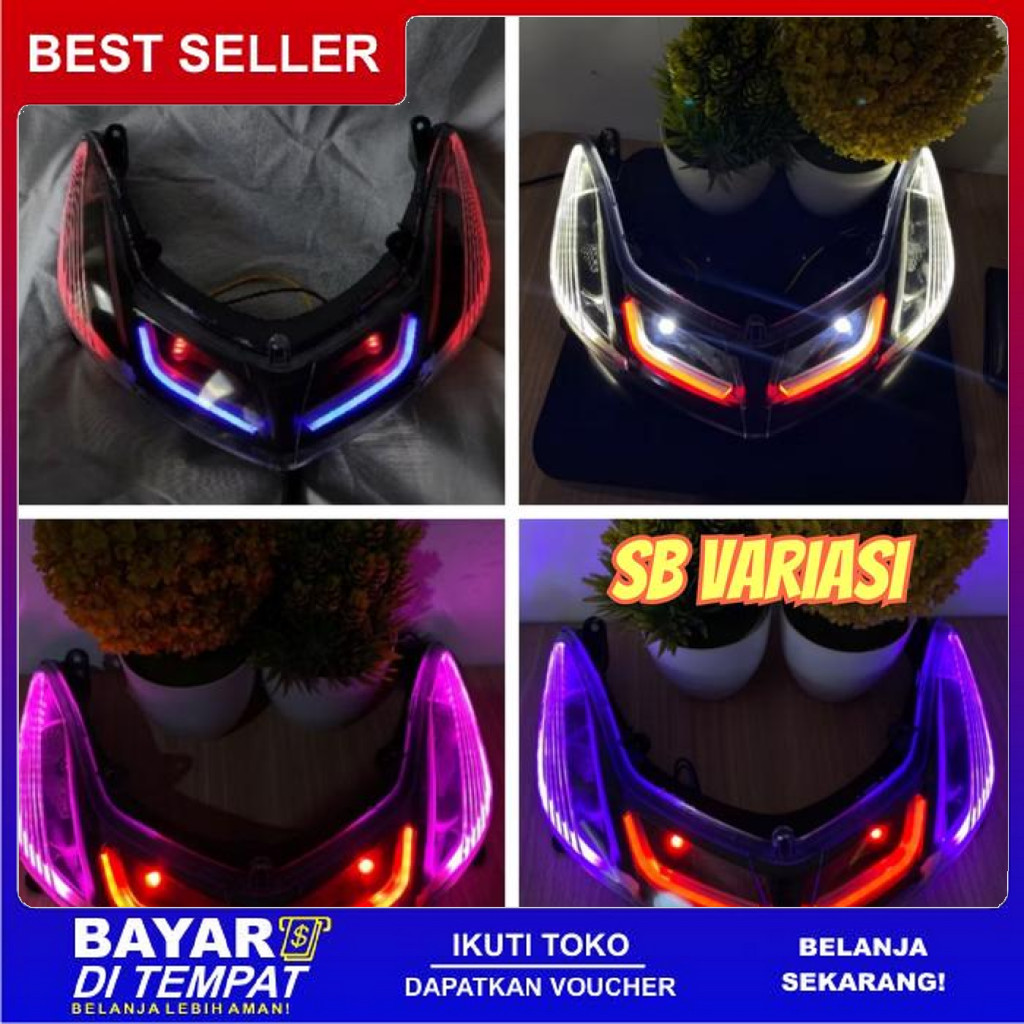 FREE ONGKIR LAMPU ALIS MIO SMILE LAMPU SEN MIO ALIS RUNNING SEN MIO BISA COD