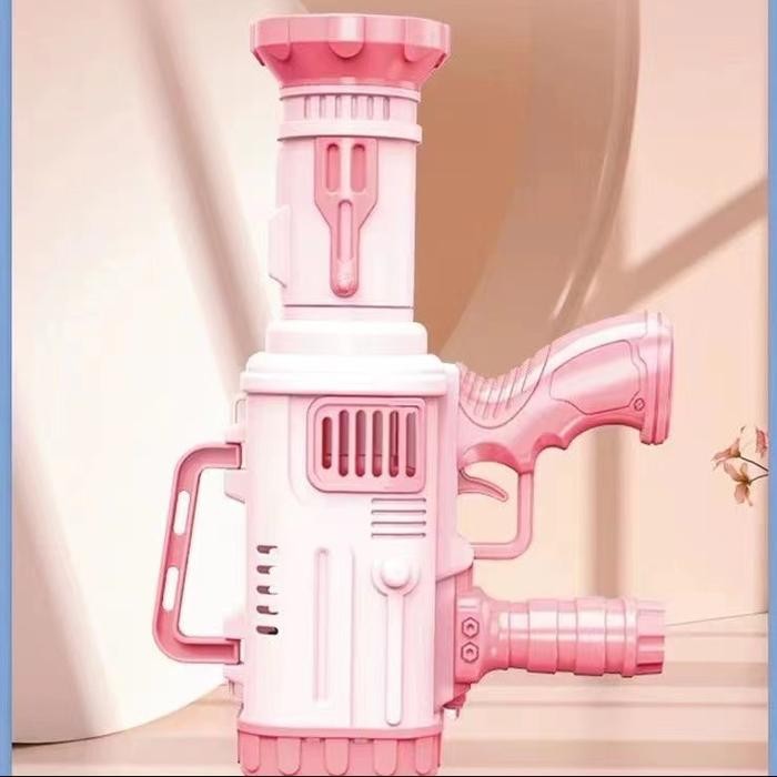 32 Lubang Automatic Bubble Gun/ Mainan Bubble Gelembung Jumbo Automatic