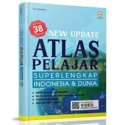 

HOT SALE! New Update Atlas Pelajar Superlengkap Indonesia Dan dunia