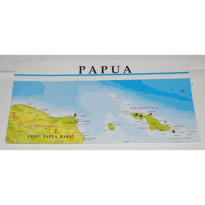

HOT SALE Peta Provinsi Papua (Lipat) Terjamin