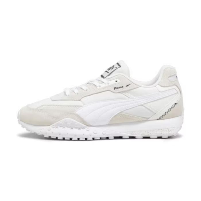 BEST SELLER Sneakers Cewek Puma Blktop Rider Full White Original - BNIB