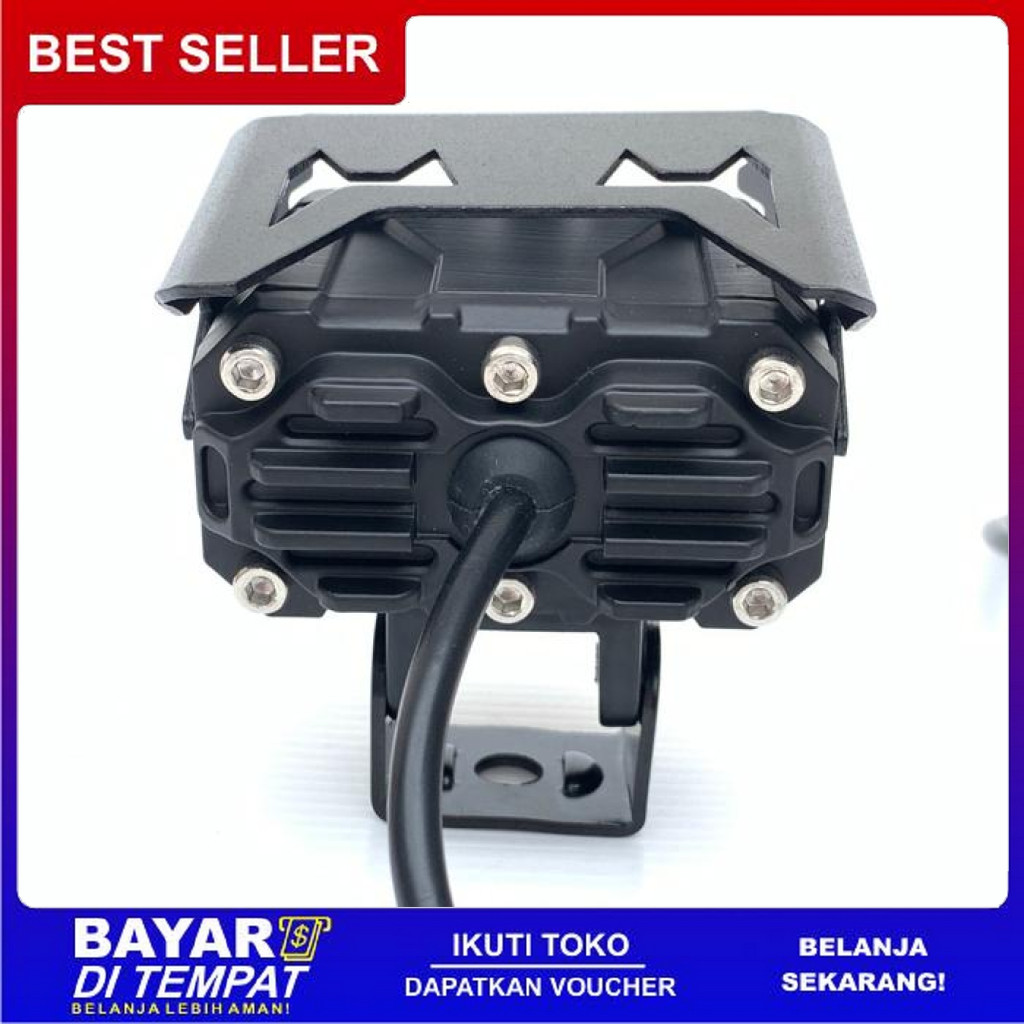 FREE ONGKIR ?MT STAR? LAMPU TEMBAK LED SQL MT STAR 2 MATA LASER D2 2 WARNA PUTIH KUNING JAUH DEKAT