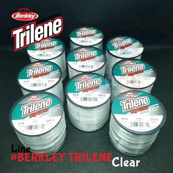 Senar Berkley Trilene Big Game Asli/Original Warna Clear