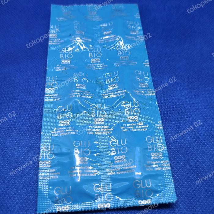 TOP" GLUBIO GLUTATHIONE STRIP ORIGINAL MURAH