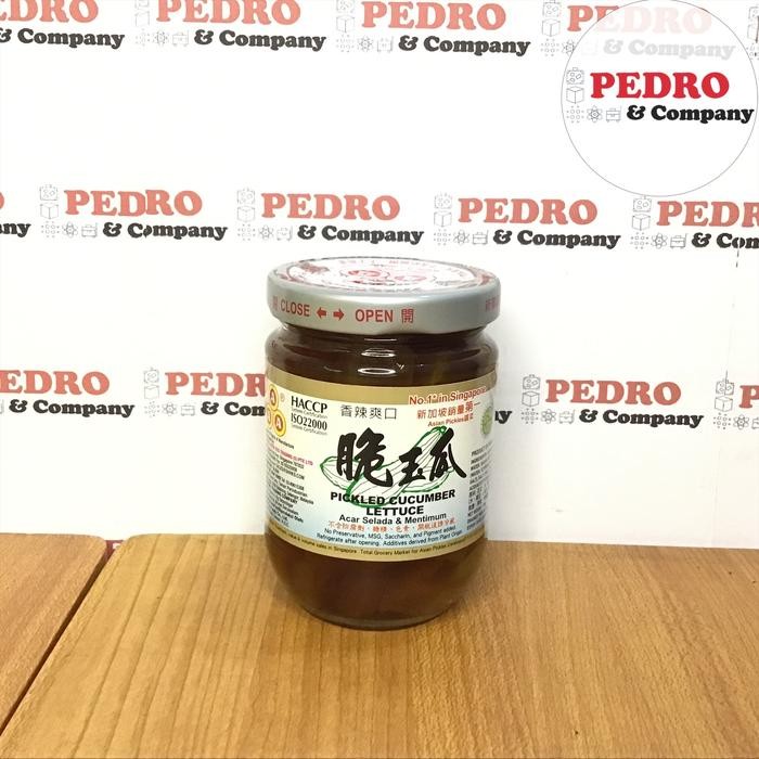 

AAA pickled cucumber lettuce 180 gram - acar ketimun