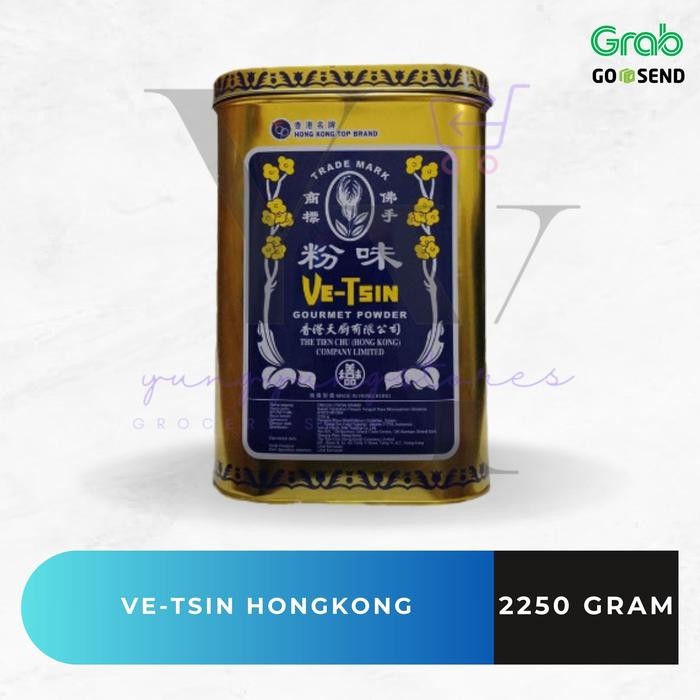 

Ve-Tsin Gourmet Powder / Vetsin / Micin Kaleng Hongkong 2250 gram