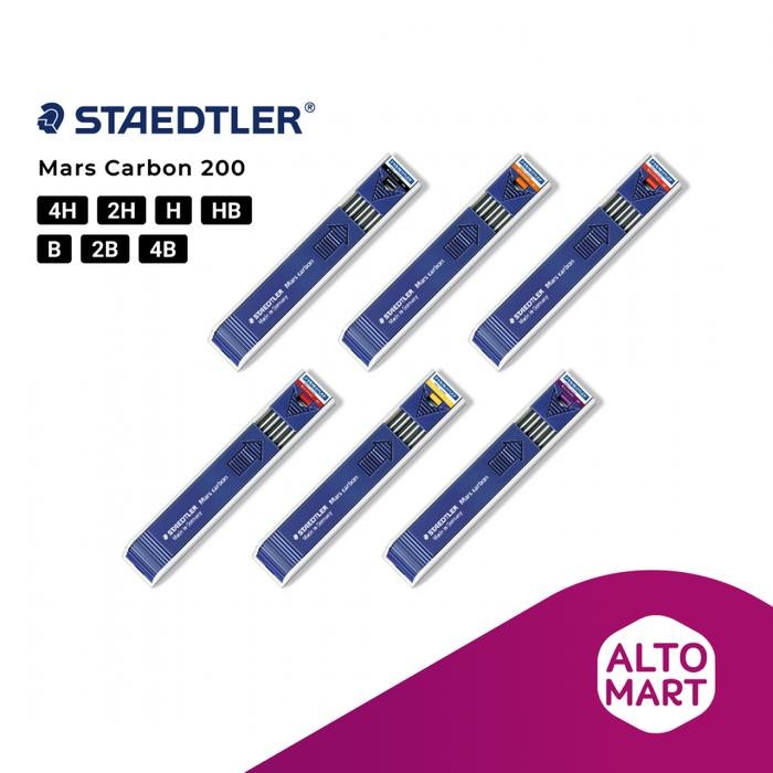 

Staedtler Mars Carbon Lead Refill for 2.0 mm Mechanical Pencil Refil Isi Ulang Pensil Mekanik