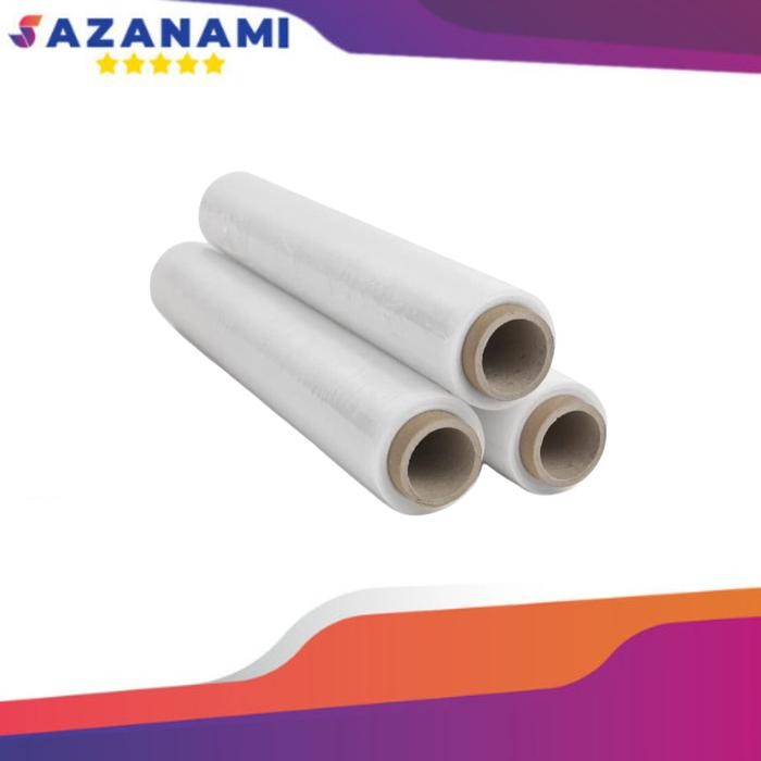 

STRETCH FILM 50CM X 150M PLASTIK WRAPPING PLASTIC TALI ROLL TRANSPARAN KODE 1021