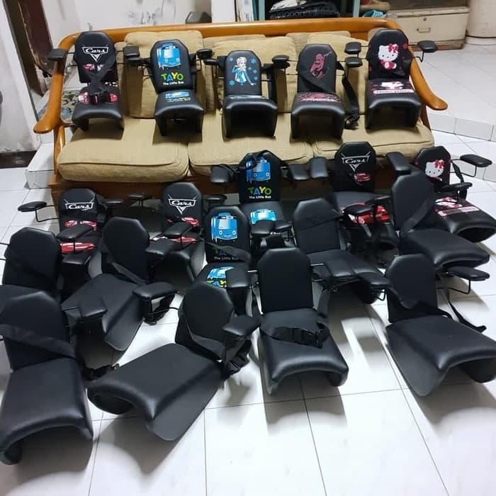 Kursi tambahan motor / kursi anak untuk Yamaha Nmax dengan sandaran