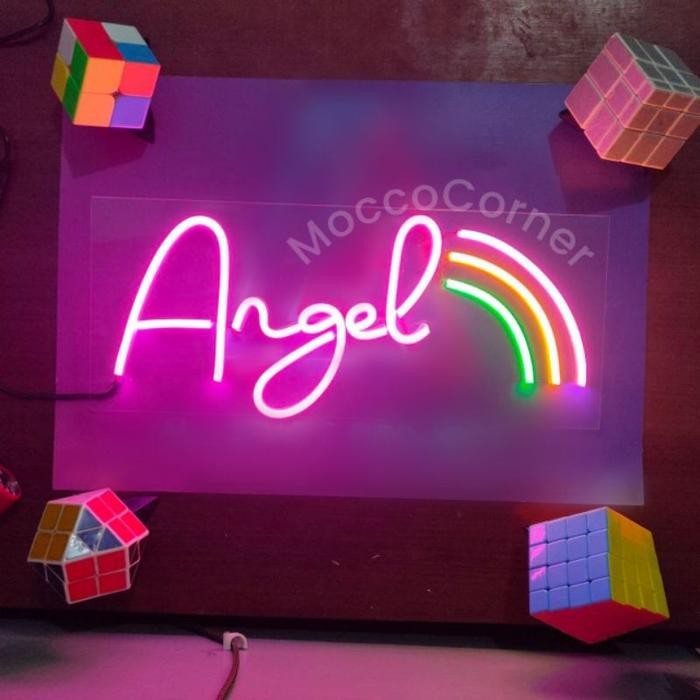 [Expert] Lampu Neon Sign Custom / Lampu Neon Flex Custom Nama Tulisan / Lampu