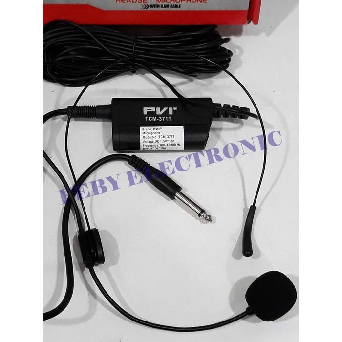 [Expert] MIC HEADSET PVI TCM-371T MICROPHONE BANDO PVI