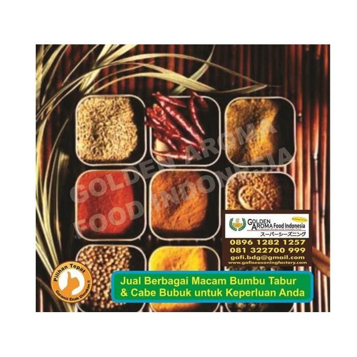 

(Allthebest) Bumbu Tabur Sapi Lada Hitam Non MSG 1Kg Black Pepper Beef No MSG