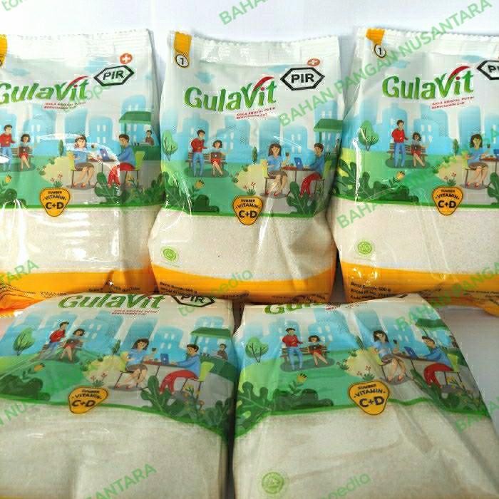 

(Allthebest) Gula Pasir Gulavit 1 Kg Gula Bervitamin C + D