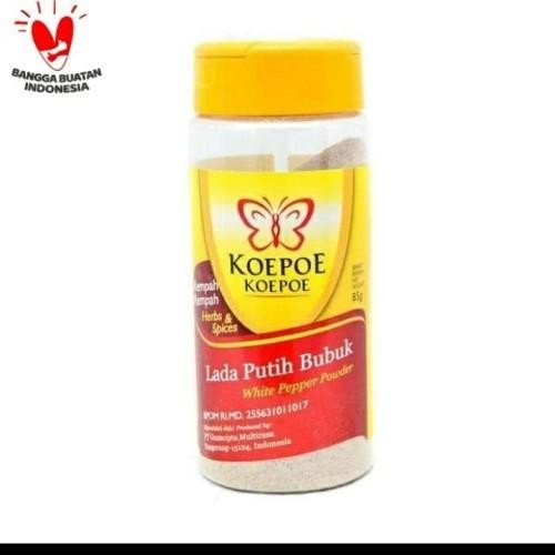 

(Allthebest) Lada Putih Bubuk Cap Koepoe Koepoe 85 gr