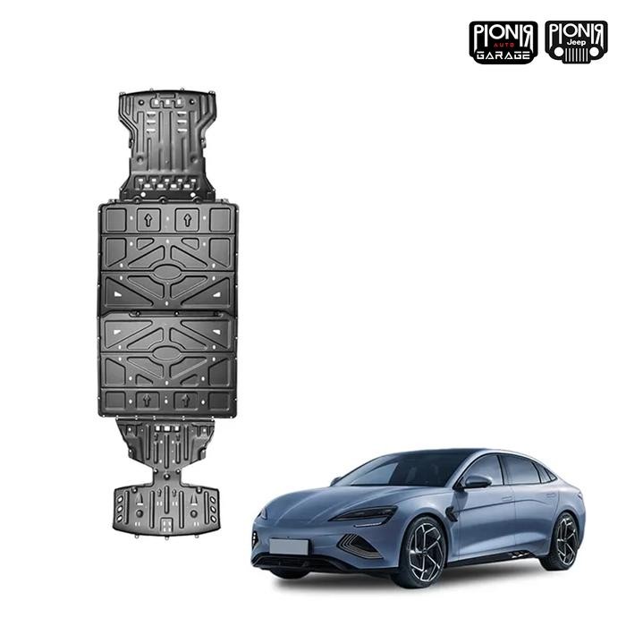 Rea Skid Plate Chassis Cover Battery BYD Seal Bahan Alumunium Underguard Cover BYD Seal