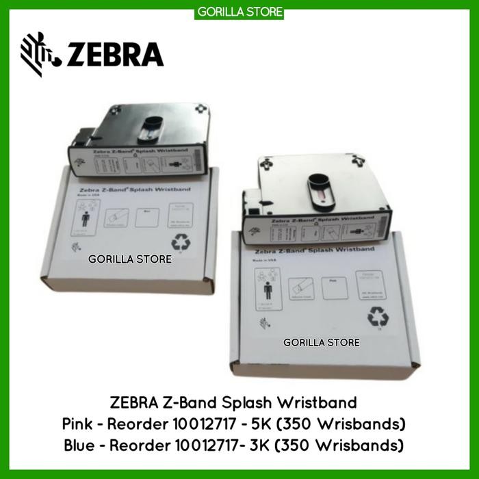 ZEBRA Wristband Cartridge - Gelang Pasien