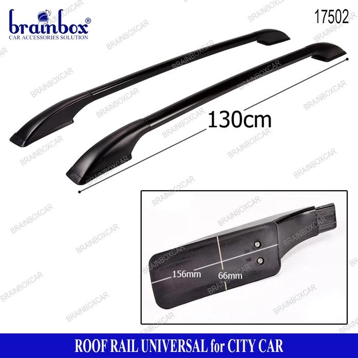Roof Rail Universal City Car Agya Ayla Brio Sporty Roofrail