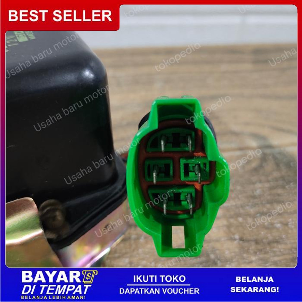 FREE ONGKIR VOLTAGE REGULATOR KET OUT TOYOTA HARDTOP 2F FJ40 ( DENSO ASLI ) BISA COD