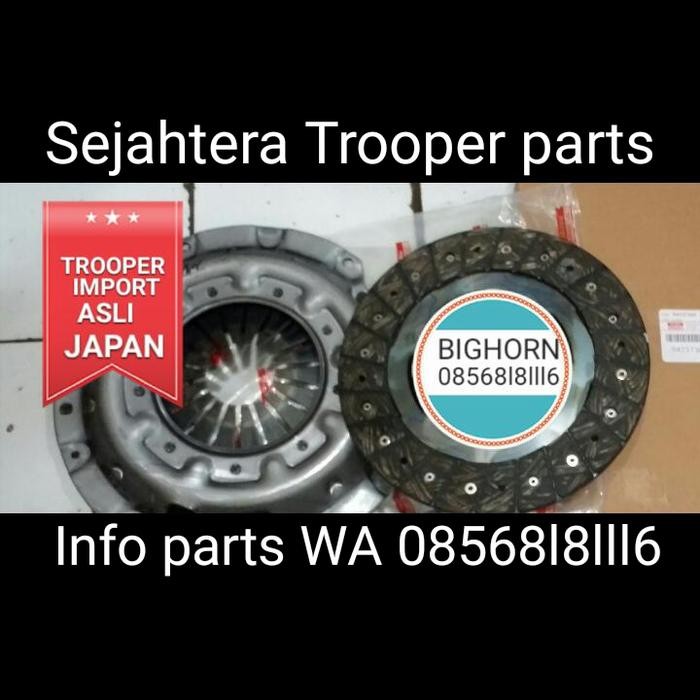 plat kopling dan matahari isuzu imcher trooper bighorn