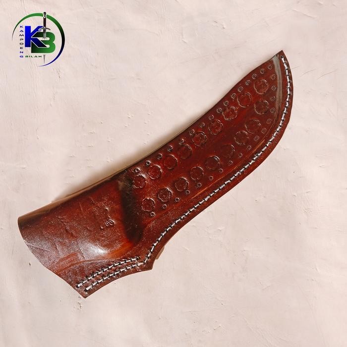 Sarung Bilah Pisau Skinning Victorinox [100% kulit sapi asli]