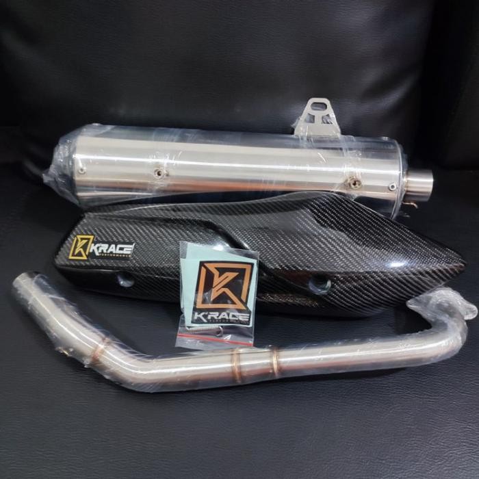 Knalpot krace Aerox 155 old standar racing