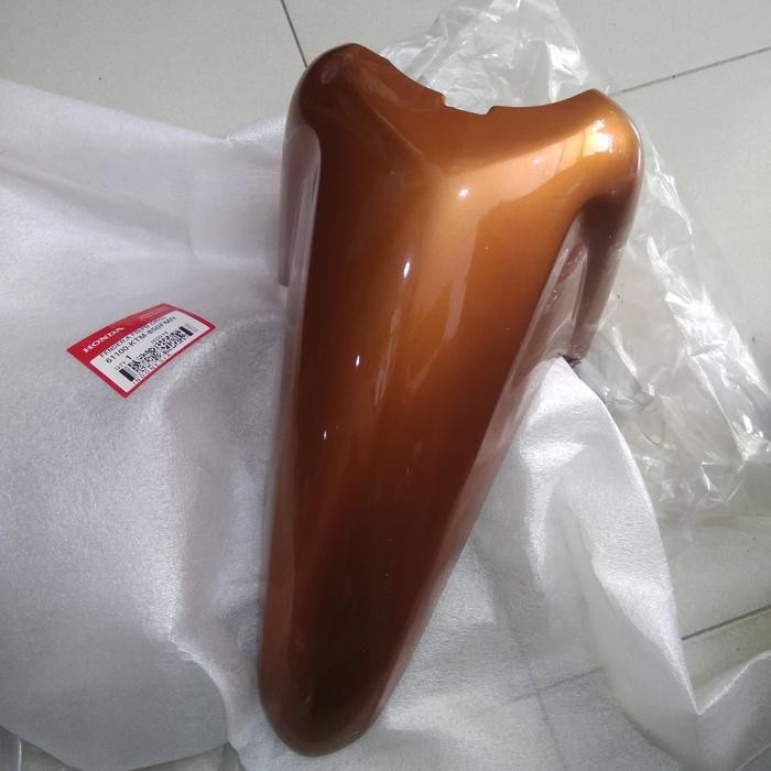 Sayap Depan Supra X 125 Injeksi Orangesilver . 61100-Ktm-850Fmrfmn