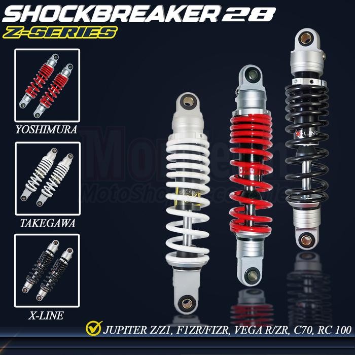 Shockbreaker Shock 28 Z-Series Yoshimura Takegawa X-Line Jupiter Zf1Zr Sok 280Mm28Cm Jupiter Zz1