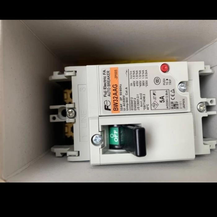 Sale Mccb 2P 20A Fuji Electric Bw32Aag / Mccb Fuji Electric