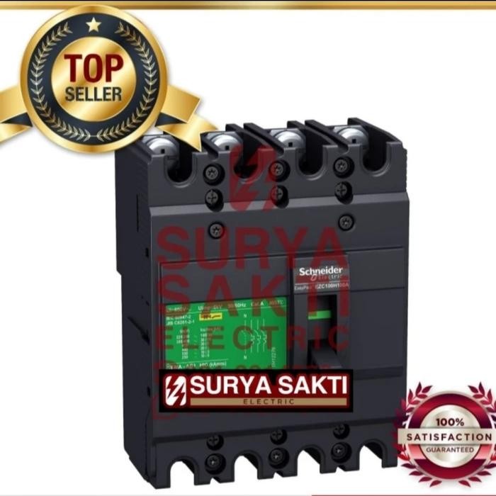 Banyak Dicari Schneider Easypact Mccb Ezc100N 40A / 40 A 4P 18Ka Mccb