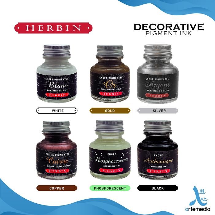 

HOT SALE! Tinta Kaligrafi Herbin Decorative Pigment Ink Calligraphy Drawing