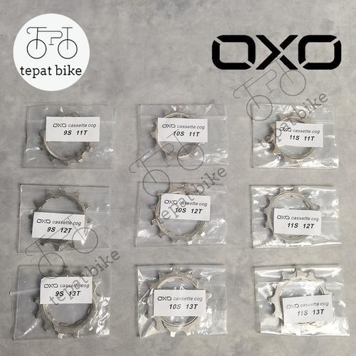 OXO Cassette Sprocket Cog / Gir / Gear / Gigi 9 / 10 / 11 Speed 11T / 12T / 13T - 9Speed, 11T