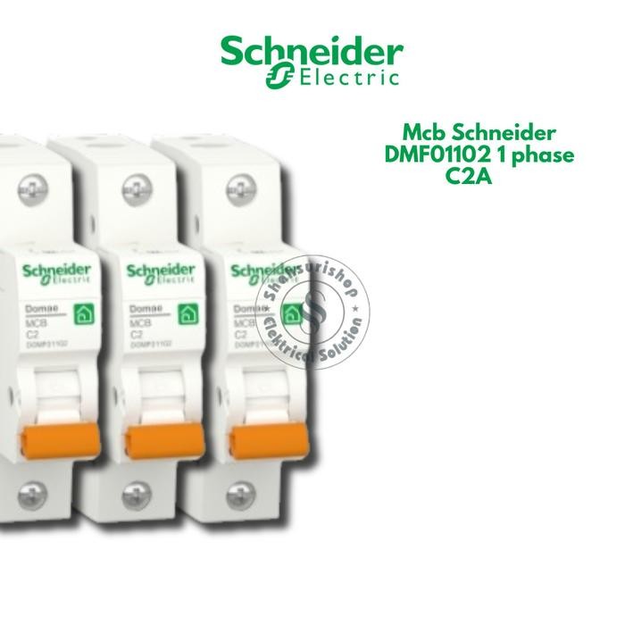 Best Seller Mcb Schneider 2A / Mcb Domae 2A / Mcb Schneider 1P 2A / Domae 2
