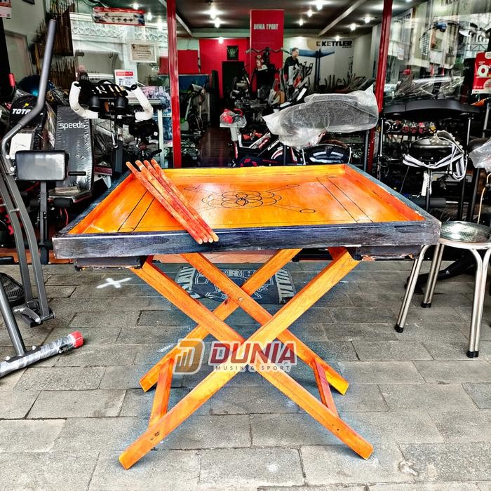 Meja Tusot Set / Bilyard Kayu Best Seller