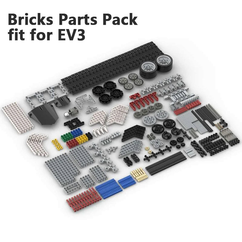Mindstorms EV3 9898 Parts 45560 Fit for Robot EV3 45544 Core Set MOC Building Blocks Parts Bricks