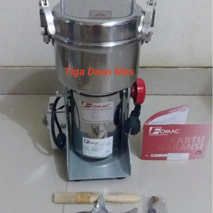 Mesin Penepung Miller Fomac FCT-Z500 kapasitas 500 gram