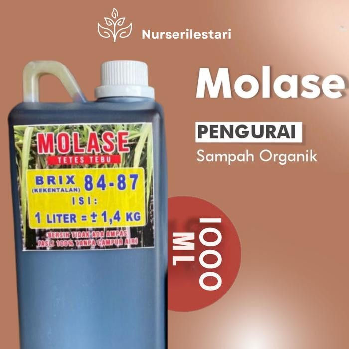 Molase Tetes Tebu 1 Liter Pupuk Organik