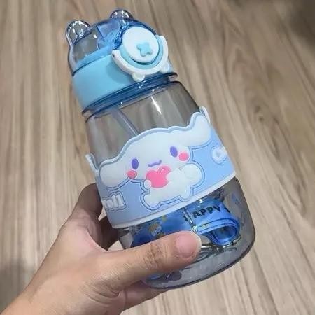 

(Expert) BOTOL MINUM LUCU ANTI TUMPAH/BOTOL MINUM KARAKTER KUROMI 600ML/TALI PANJANG BPA FREE 0102
