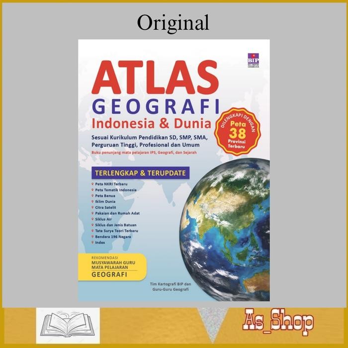 

TERBARU! Atlas Geografi Indonesia Dan Dunia Terlengkap