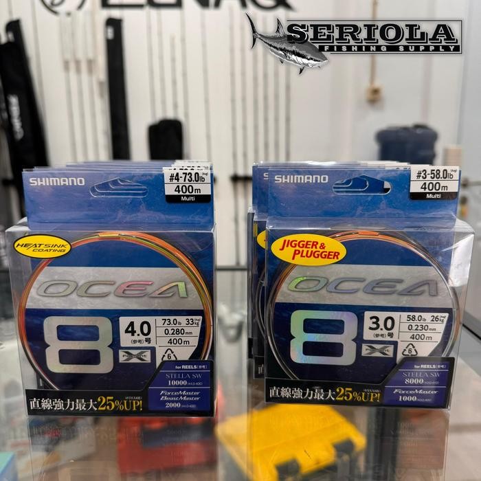 PE SHIMANO OCEA X8 MULTICOLOR 400M