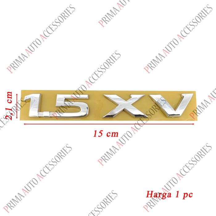 New Emblem Mobil Nissan Grand Livina Tulisan 1.5 Xv (New) Original